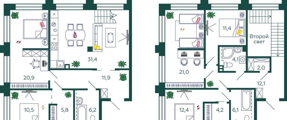 квартира г Москва метро Технопарк ЖК Шагал 1-я оч., к 13 фото 1