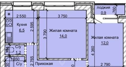 квартира г Барнаул р-н Центральный ул Анатолия фото 1