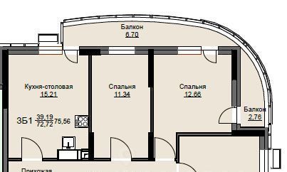 квартира городской округ Щёлково Соболевка мкр, Соболевка жилой комплекс, к 7, Щёлковская фото 1