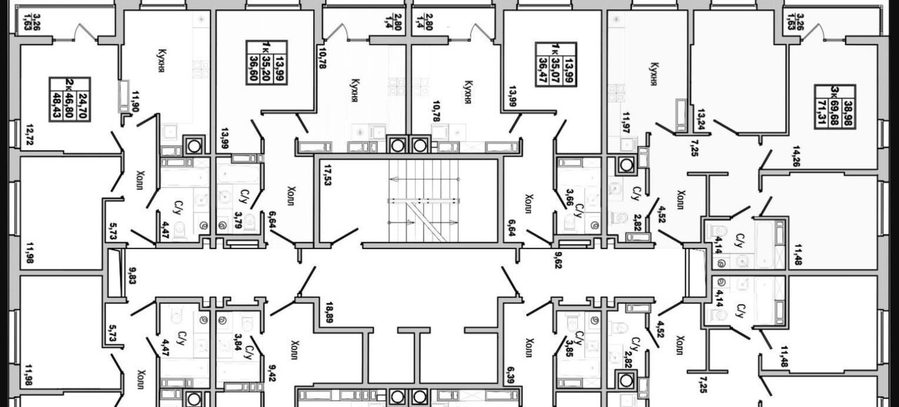 квартира г Батайск ул Ушинского 31к/3 фото 2