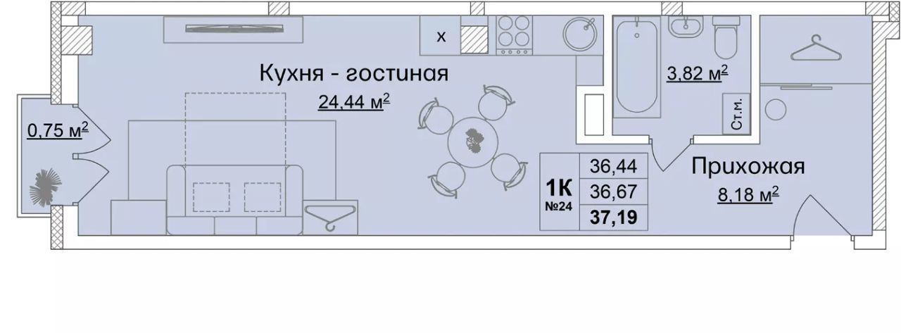 квартира р-н Кстовский г Кстово Автозаводская, Город Чемпионов жилой комплекс фото 1