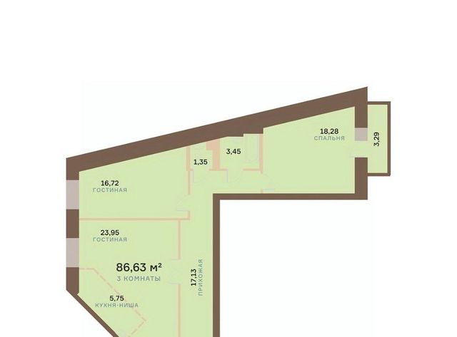 квартира р-н Свердловский дом 3 фото