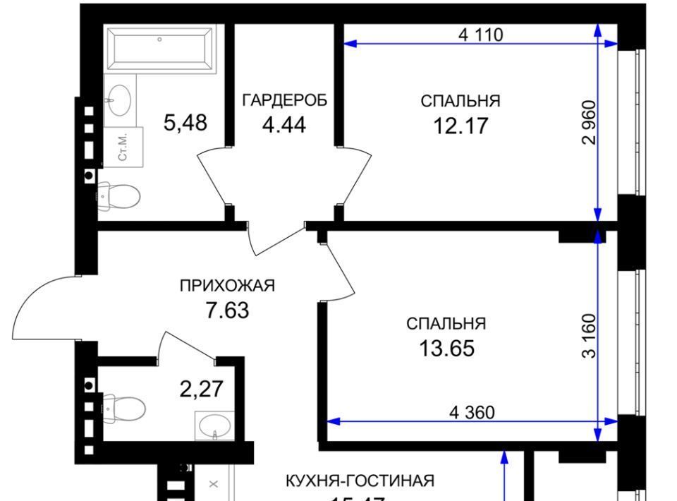 квартира р-н Гурьевский г Гурьевск ЖК «Включи» фото 1