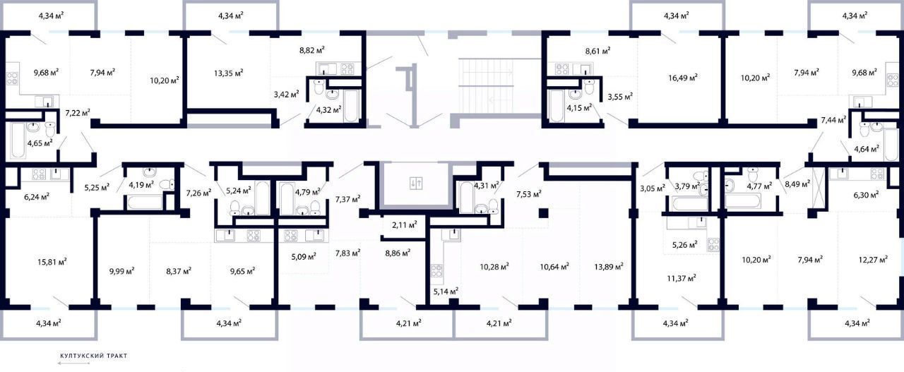 квартира р-н Иркутский рп Маркова ул Академика Герасимова 6 фото 4