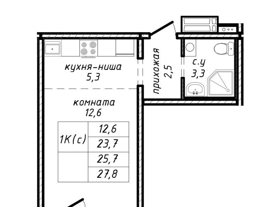 квартира г Новосибирск ЖК Азимут Площадь Маркса фото 1