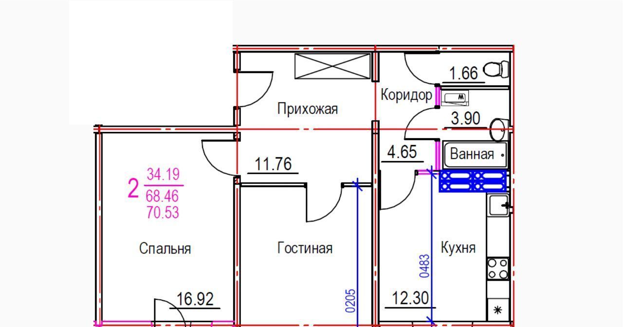 квартира г Ульяновск р-н Ленинский ЖК Панорама Искра мкр фото 1