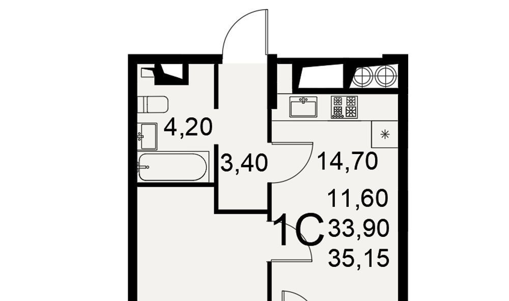 квартира г Рязань р-н Московский ул Интернациональная 20 фото 1