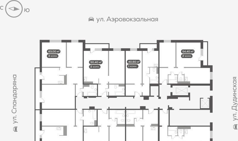 квартира г Красноярск р-н Советский ул Спандаряна фото 2