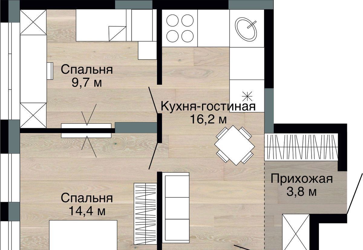 квартира г Кемерово р-н Заводский снт Вишенка фото 3