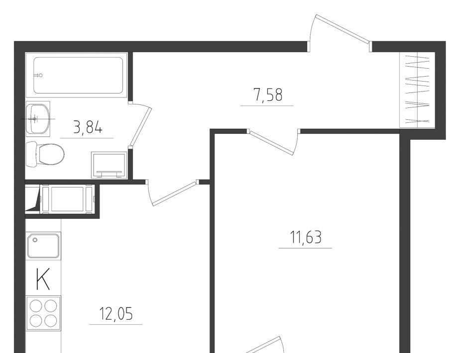 квартира г Красное Село ул Лермонтова 15к/2 метро Проспект Ветеранов фото 1