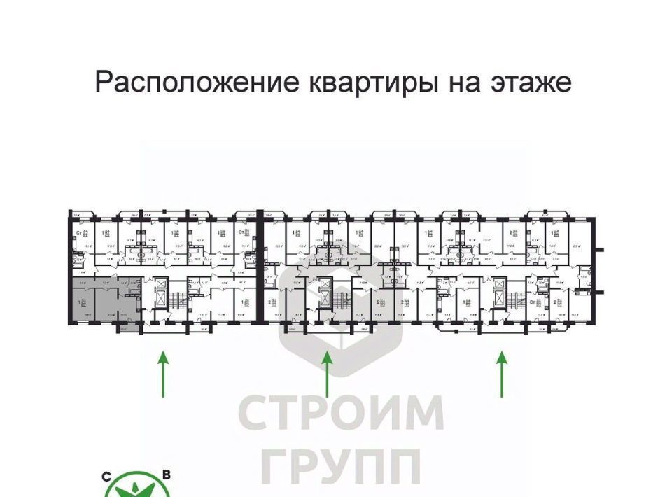 квартира г Владимир р-н Октябрьский ул Лакина 2а фото 2