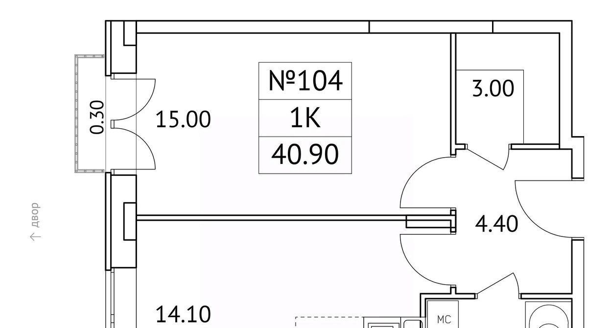 квартира г Ярославль р-н Кировский ул Городской вал 15к/2 фото 3