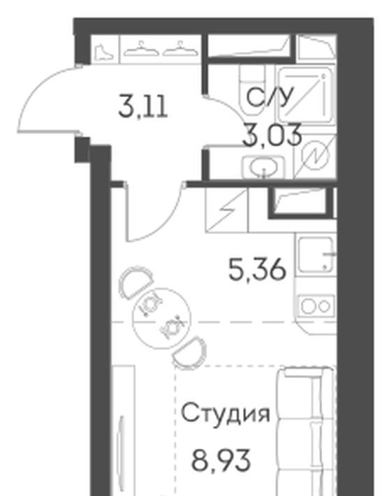 квартира г Москва метро Юго-Восточная метро Нижегородская ЖК Аквилон Бисайд ао фото 1