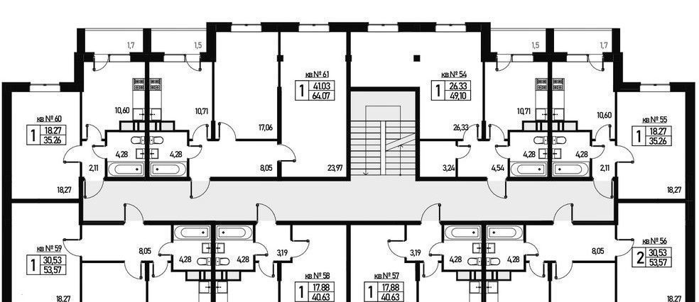 квартира г Москва п Новофедоровское ул Генерала Донскова 27к/3 ТиНАО фото 2