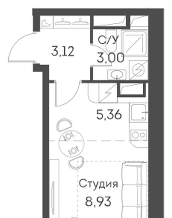 квартира г Москва метро Юго-Восточная метро Нижегородская ЖК Аквилон Бисайд ао фото 1