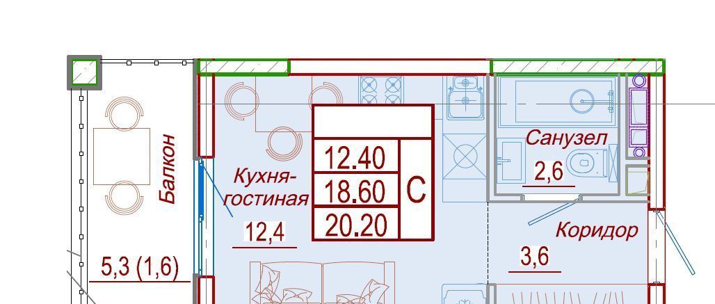 квартира р-н Анапский с Сукко ул Мирная 9к/3 муниципальное образование, Анапа фото 1