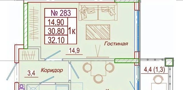 ул Мирная 9к/1 муниципальное образование, Анапа фото