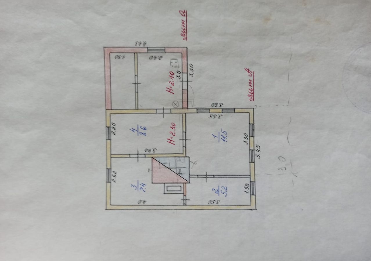 Продам дом на улице Дальняя Садовая Западный в городе Белгороде 45.0 м² на  участке 8.0 сот этажей 1 1600000 руб база Олан ру объявление 103454432