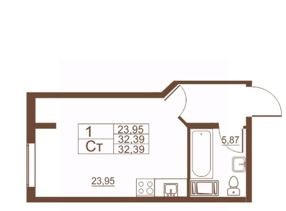 квартира г Санкт-Петербург п Шушары ш Московское 262к/4 Шушары фото 1