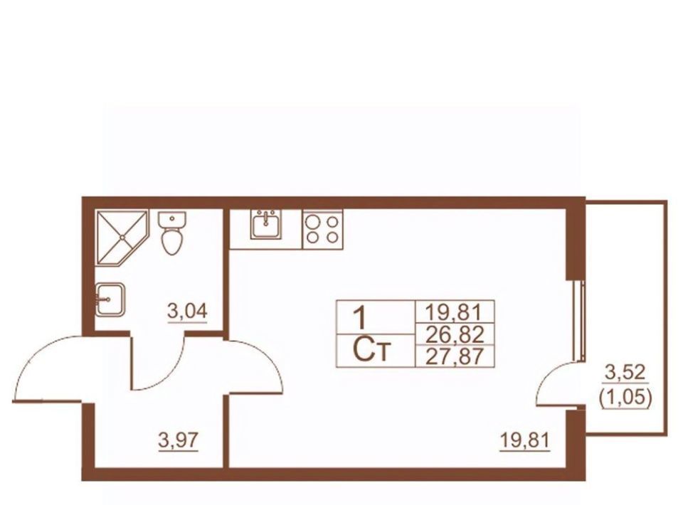 квартира г Санкт-Петербург п Шушары ш Московское 262к/4 Шушары фото 1