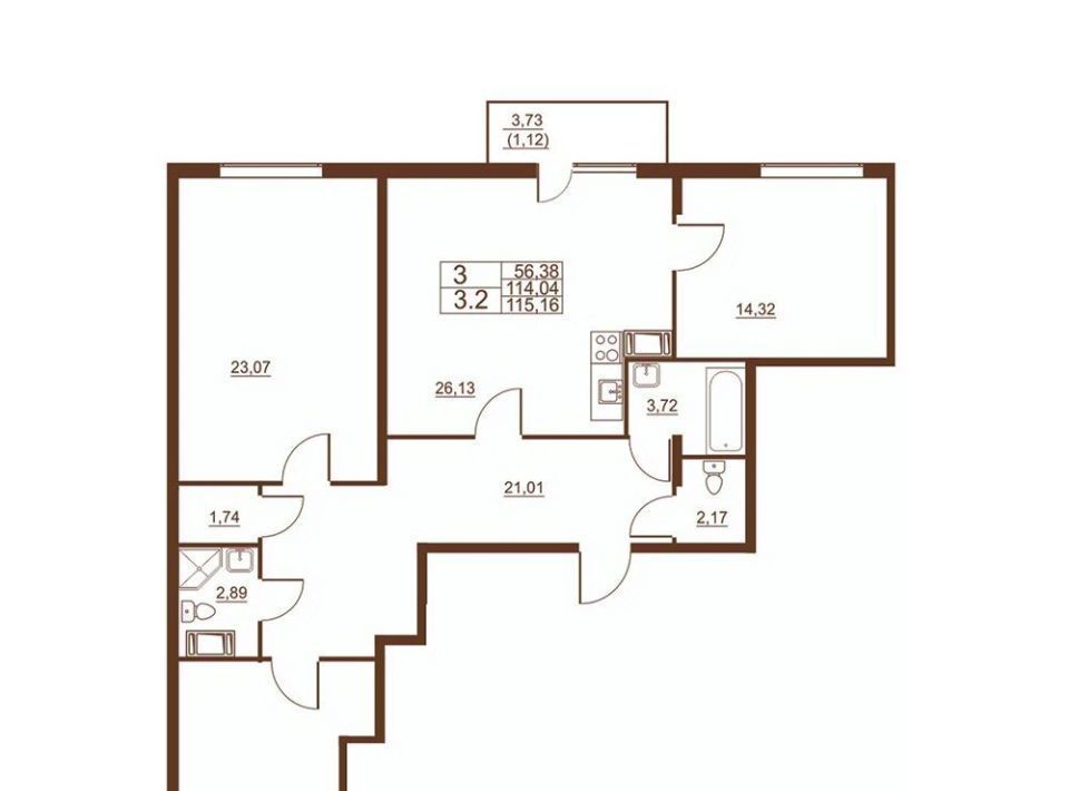 квартира г Санкт-Петербург п Шушары ш Московское 262к/3 Шушары фото 1