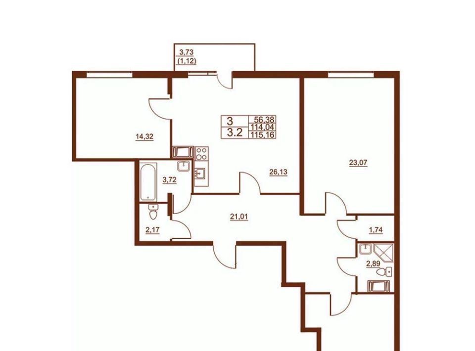 квартира г Санкт-Петербург п Шушары ш Московское 262к/3 Шушары фото 1