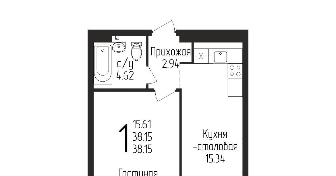 квартира г Уфа р-н Кировский ул Испытателей 89 фото 1