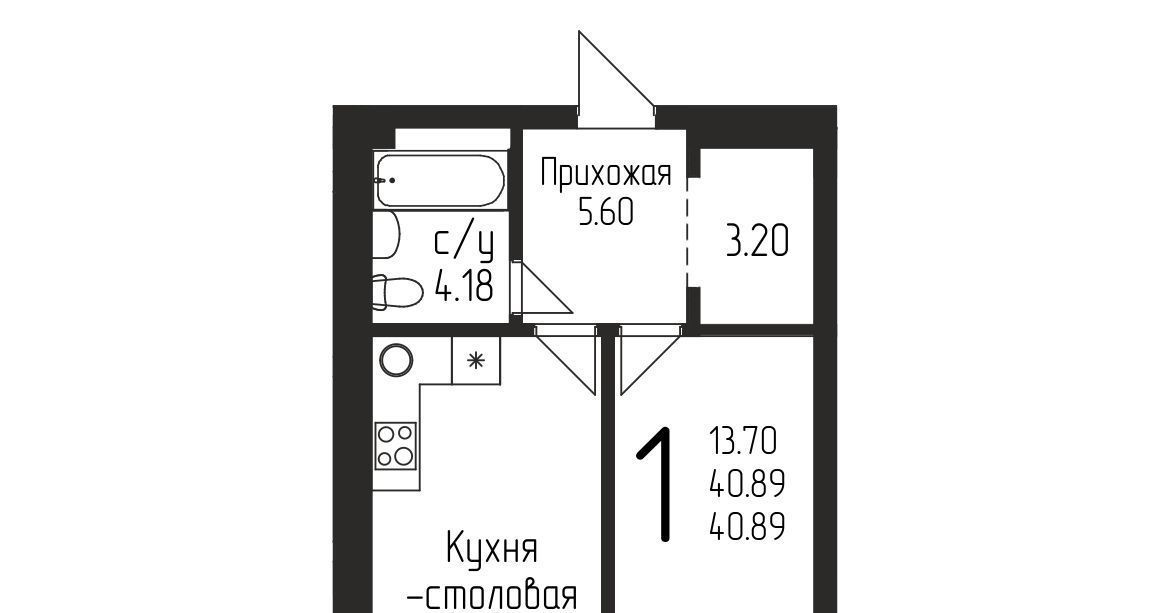 квартира г Уфа р-н Кировский ул Испытателей 89 фото 1