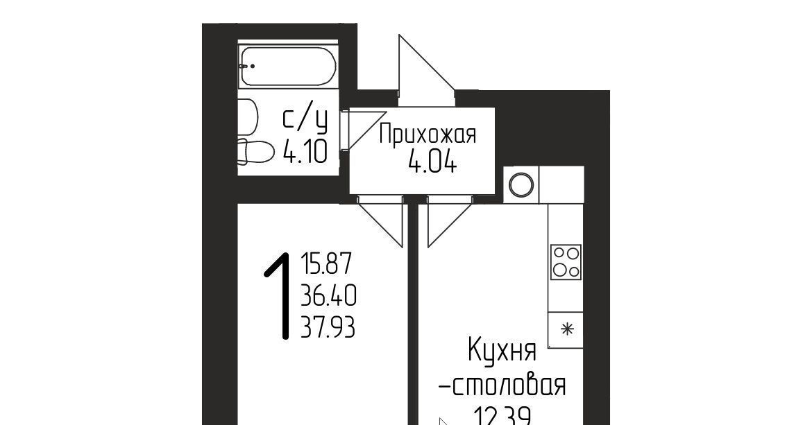 квартира г Уфа р-н Кировский ул Бородинская 19/1 фото 1