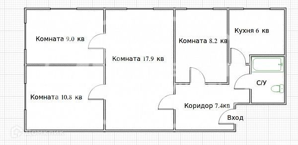 квартира г Чайковский ул Гагарина 19 Чайковский городской округ фото 10