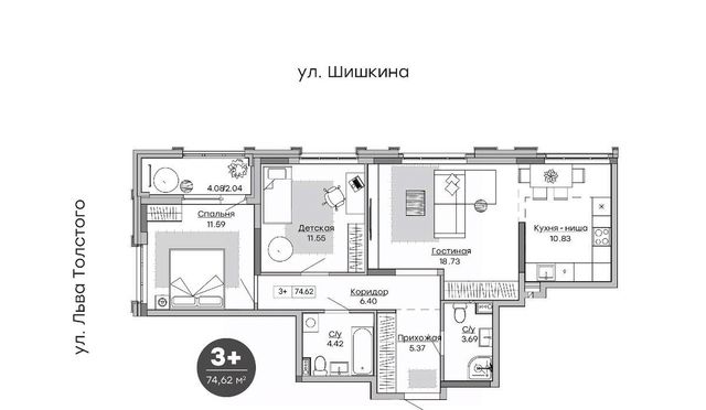 р-н Индустриальный дом 20к/2 фото