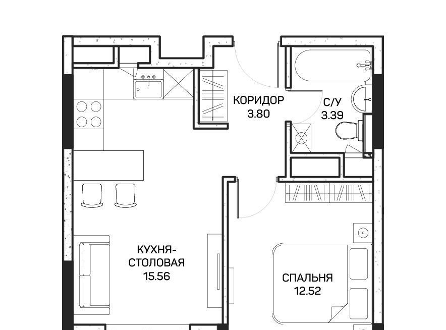 квартира г Москва метро Медведково ул Корнейчука 27с/7 фото 1