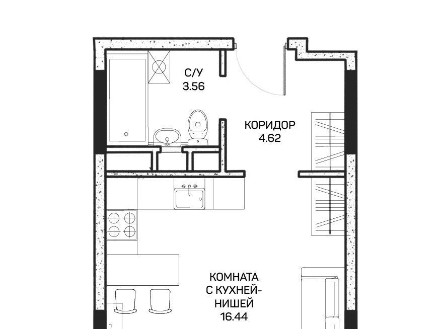 квартира г Москва метро Медведково ул Корнейчука 27с/7 фото 1