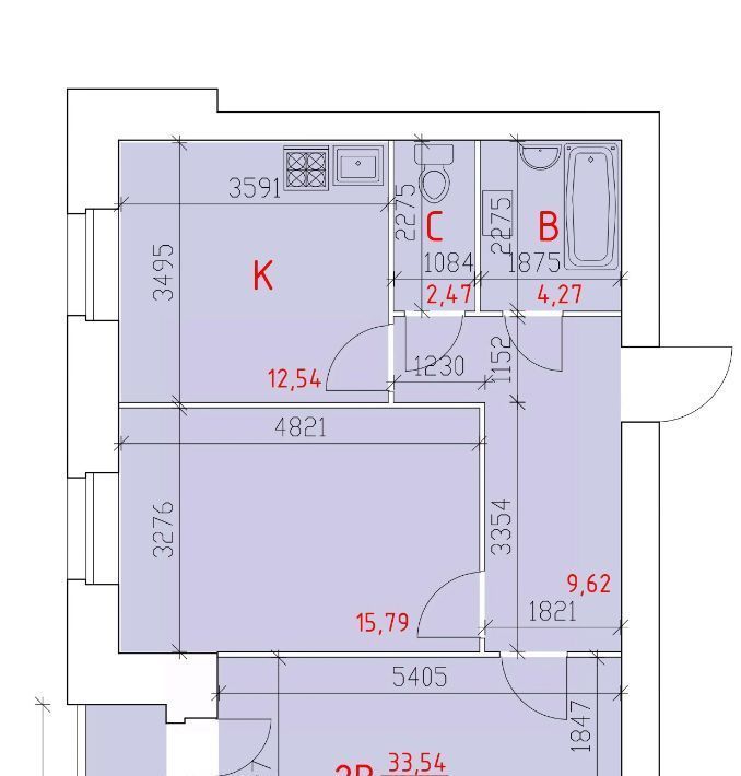 квартира г Череповец р-н Зашекснинский 108-й микрорайон фото 1