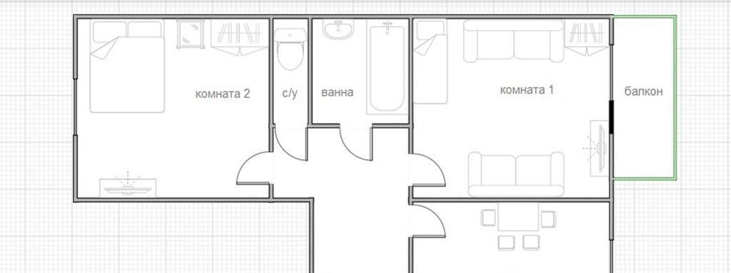 квартира г Тамбов р-н Октябрьский ул Мичуринская 142к/1 фото 2