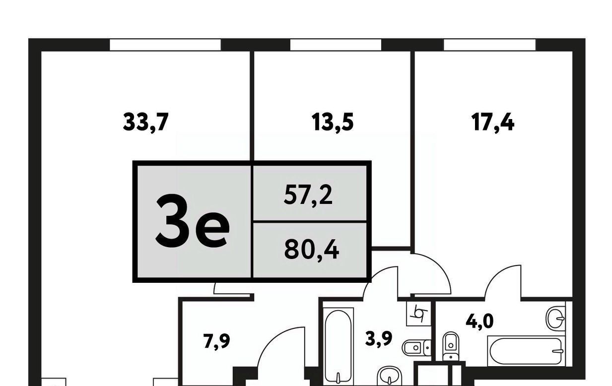 квартира г Москва метро Беломорская ул Фестивальная 27/1 15к фото 1