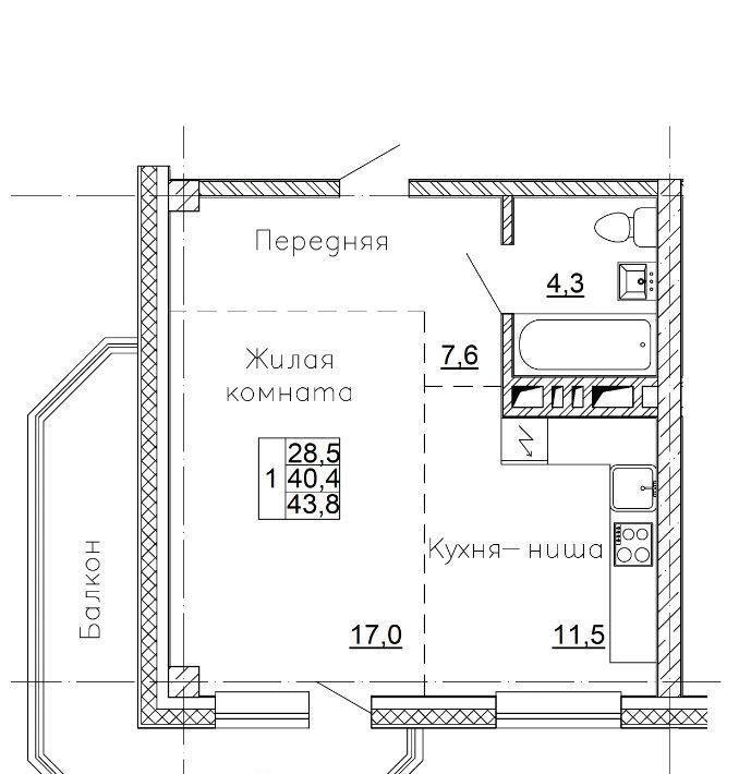 квартира р-н Надеждинский с Вольно-Надеждинское ул Приморская 10 фото 1