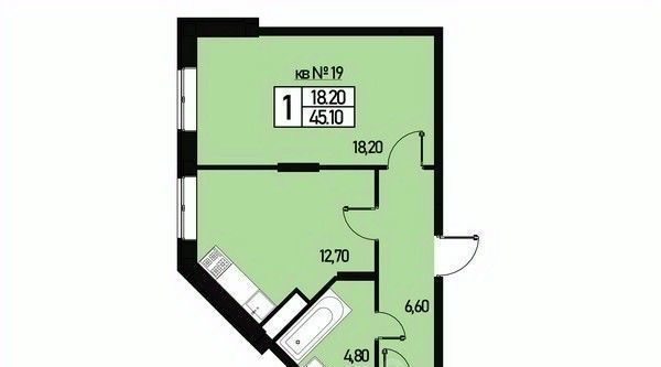 квартира г Москва п Новофедоровское ул Генерала Донскова 27к/1 ТиНАО фото 1