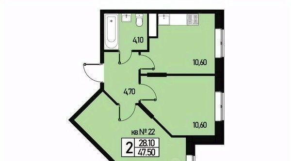 квартира г Москва п Новофедоровское ТиНАО ул Генерала Донскова 27к/1 фото 1