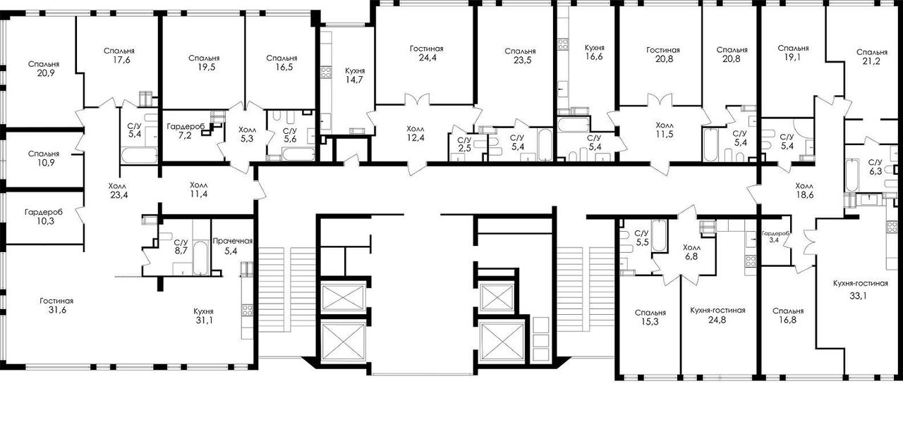 квартира г Москва метро Калужская ул Херсонская 43к/5 фото 2