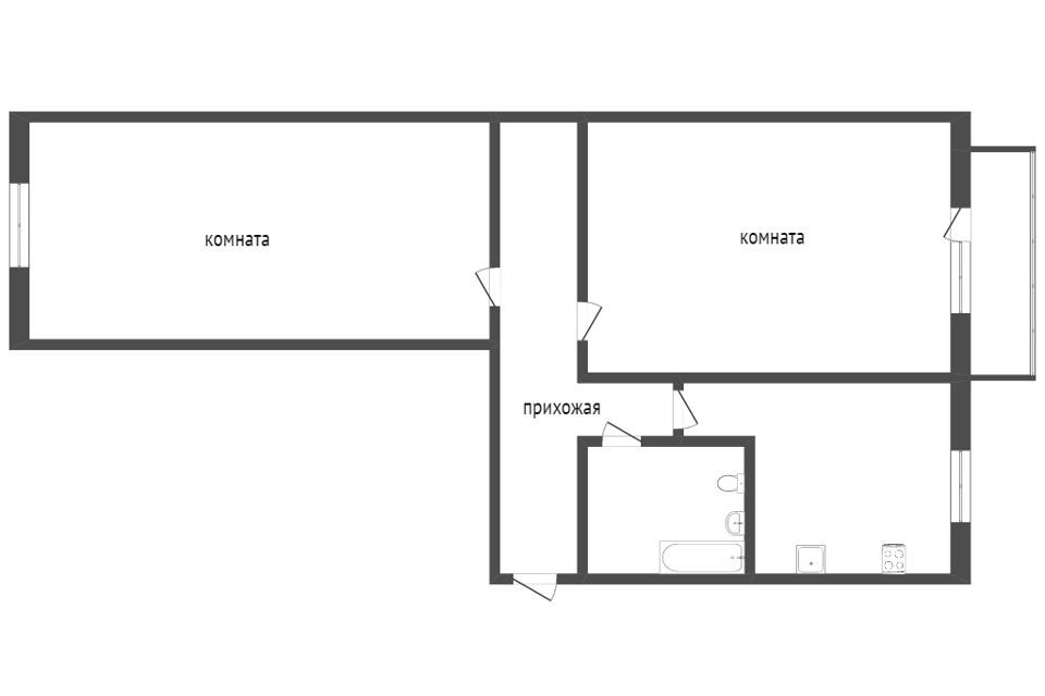 квартира г Сургут ул Энергетиков 35 Сургутский район фото 5