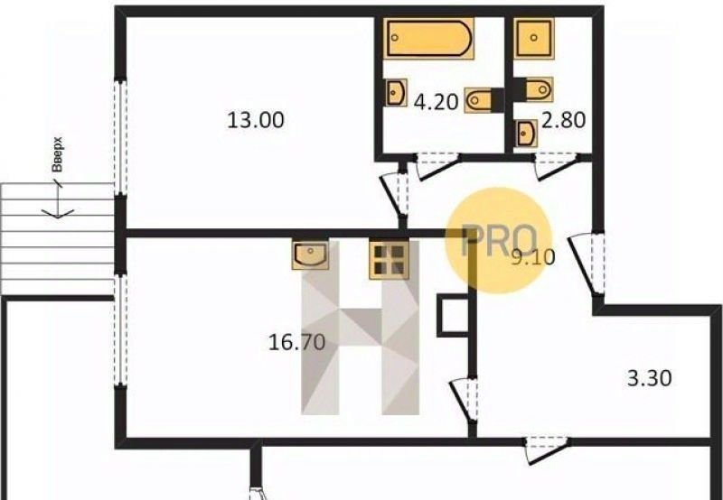 квартира г Калининград р-н Центральный ул Маршала Борзова 109 фото 4