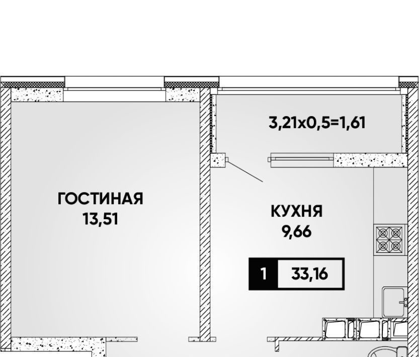 квартира г Краснодар р-н Прикубанский ул Наставников фото 1