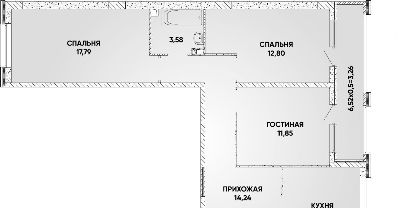 квартира г Краснодар р-н Прикубанский ул Наставников фото 1