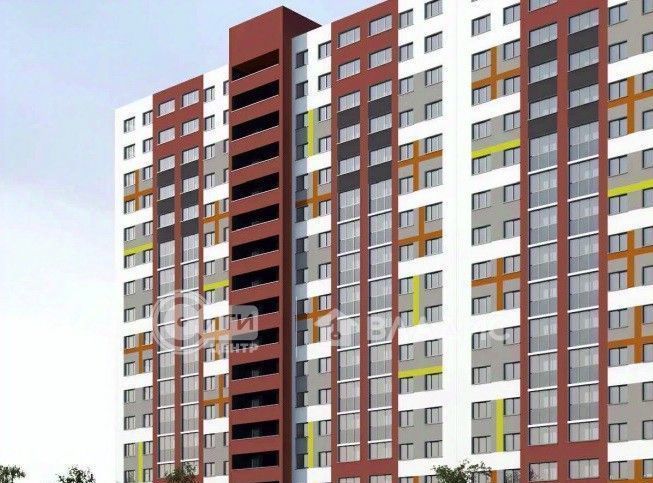 квартира г Воронеж р-н Железнодорожный ул Федора Тютчева 105 фото 2