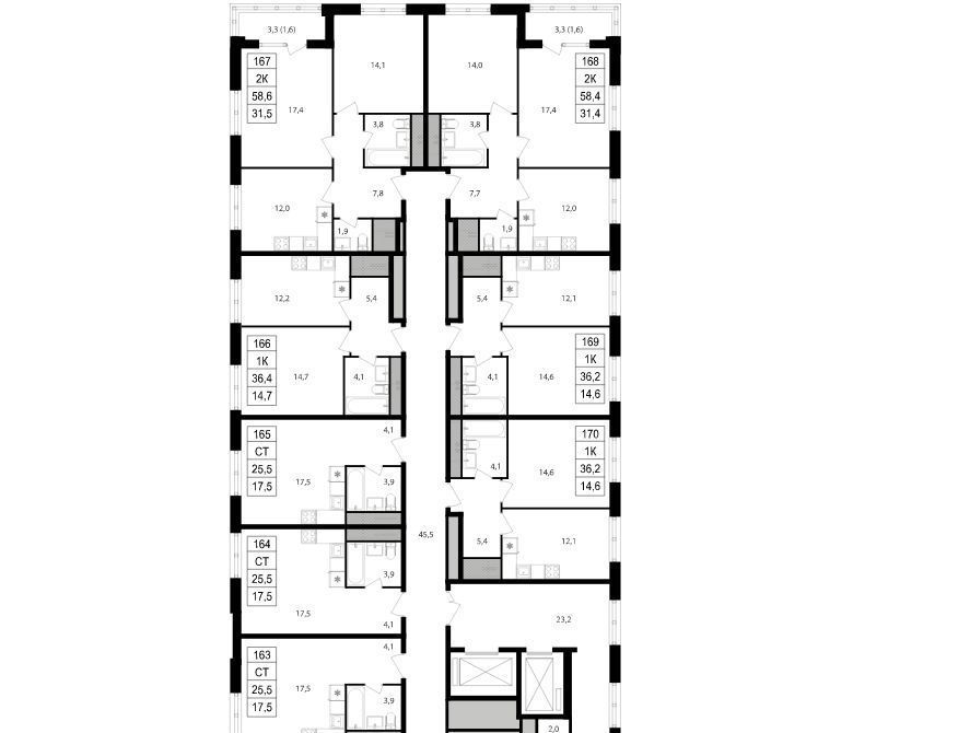 квартира г Москва метро Коптево ул Михалковская 48к/2 фото 2