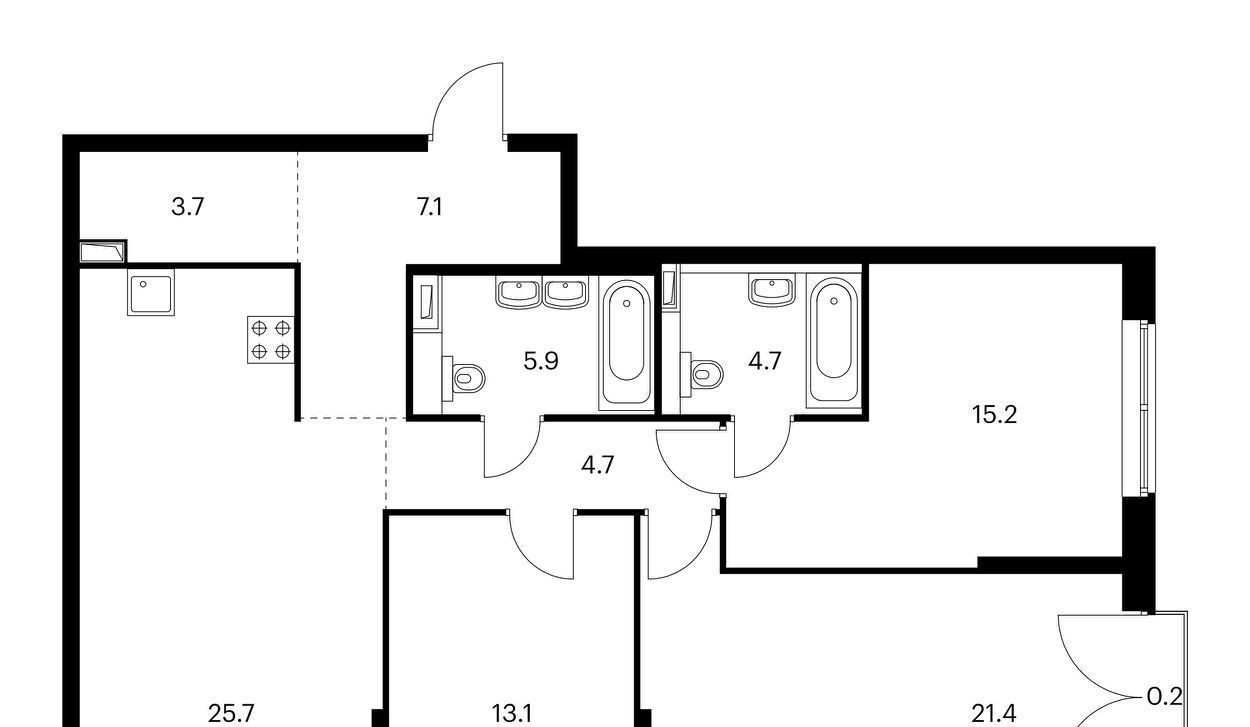 квартира г Москва метро Багратионовская ЖК Барклая 6 к 5 фото 1