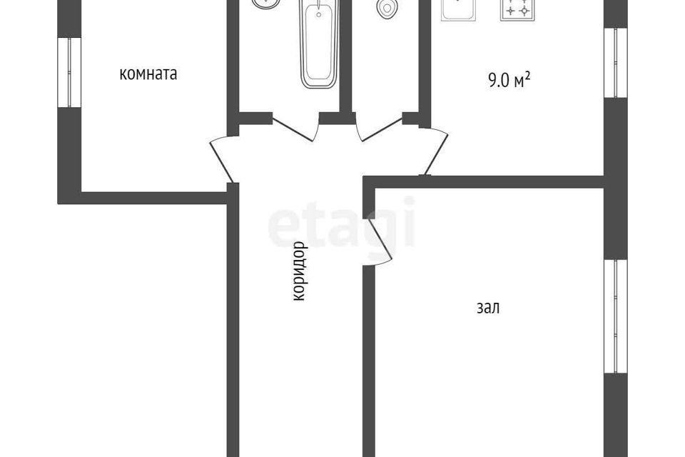 квартира г Чебаркуль ул Каширина 52 Чебаркульский городской округ фото 10