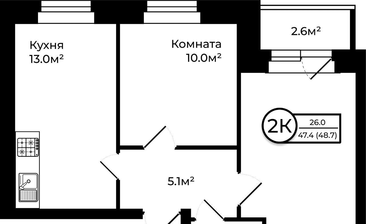 квартира р-н Ярославский д Мостец Заволжское с/пос, Жилой Чайка кв-л фото 1