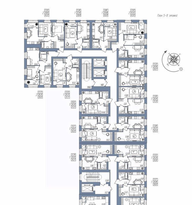 квартира г Волгоград р-н Тракторозаводский ул Тракторостроителей 21/1 фото 2